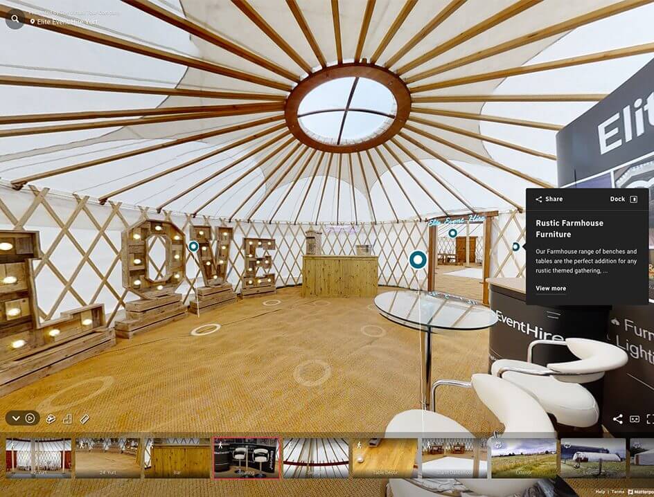 Screenshot of Yurt 4d Tour