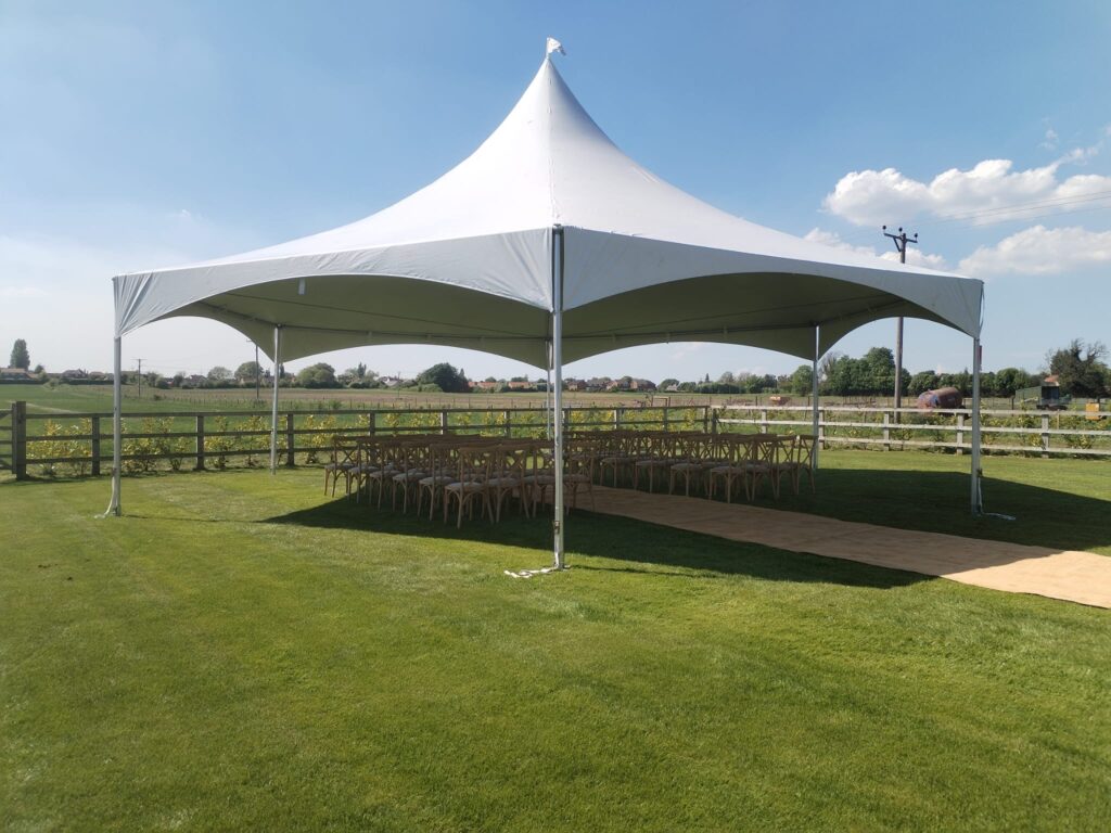 Hex Marquee Ceremony
